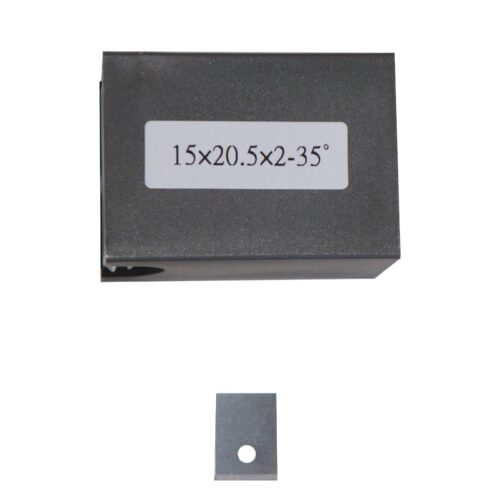 Пластина твердосплавная 15x20.5x2 h6.3/d4.2 HW FK08, 152052FK08 6,3/4,2