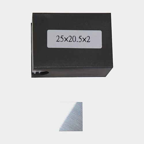Пластина твердосплавная 25x20.5x2 90° HW FK08, 252052FK08 90°
